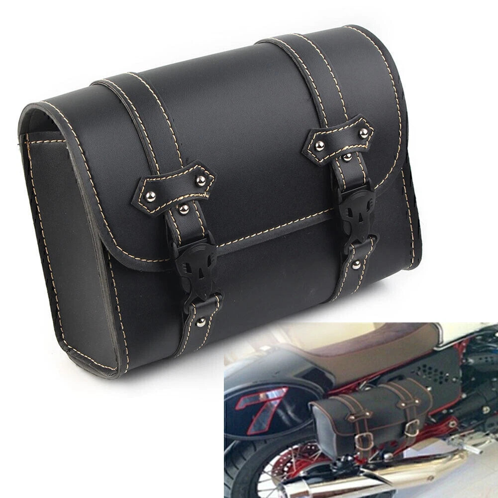 Universal Tool Bag for Motorcycle (PU Leather)