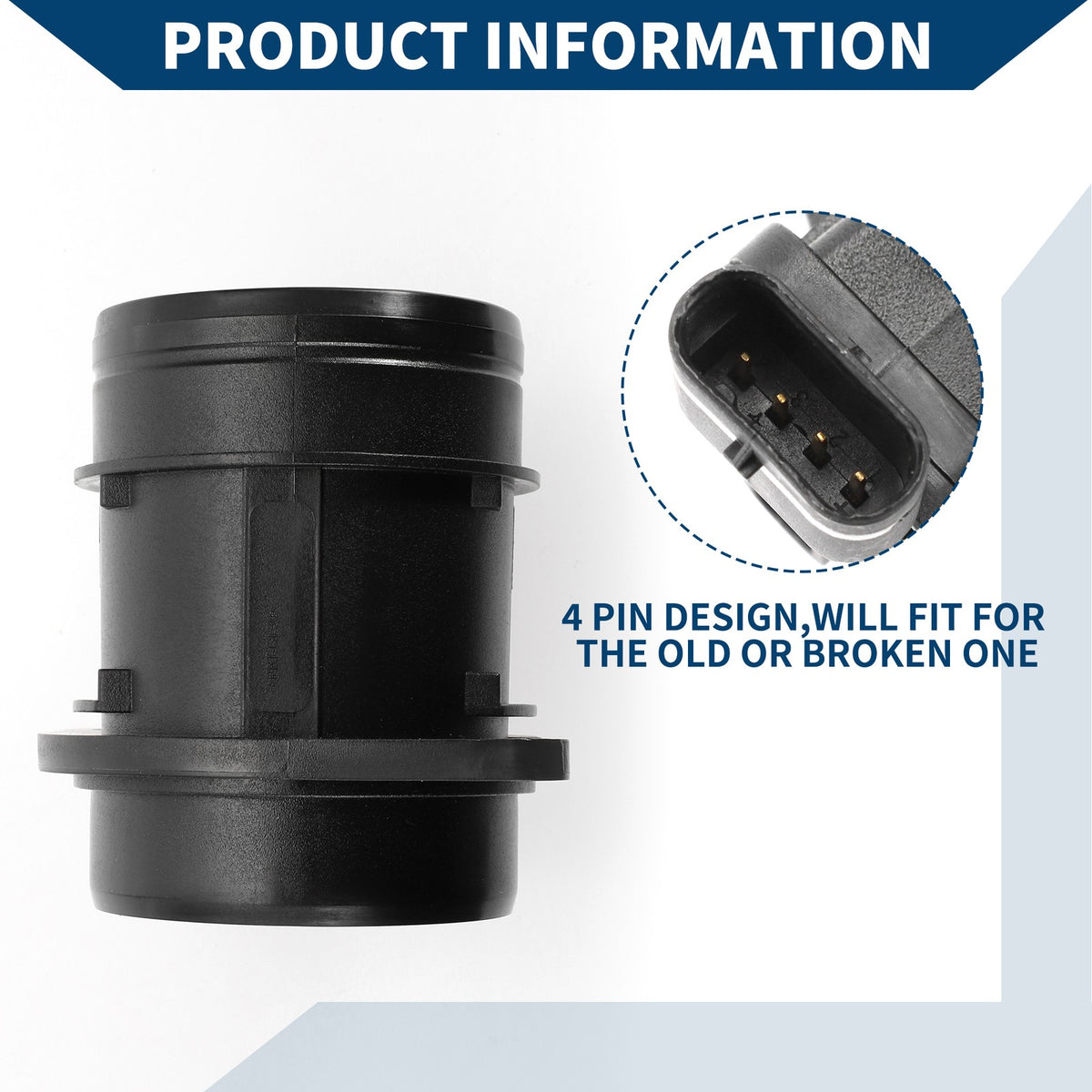 Mass Air Flow Sensor Replacement for Audi A1 A3 A4 A5 A7 Q2 (2009–2021)