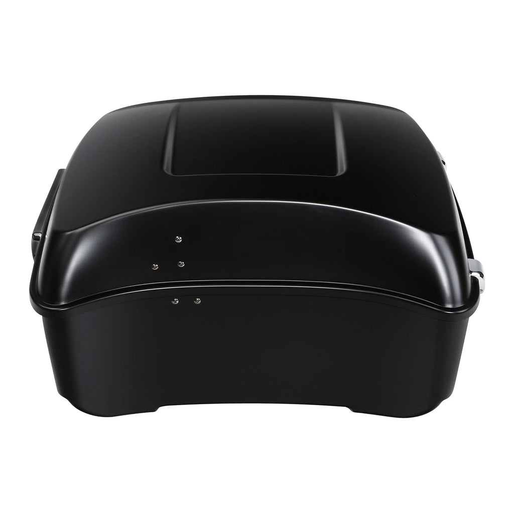 Matte Black King Trunk for Harley Touring Road Glide (2009–2013)