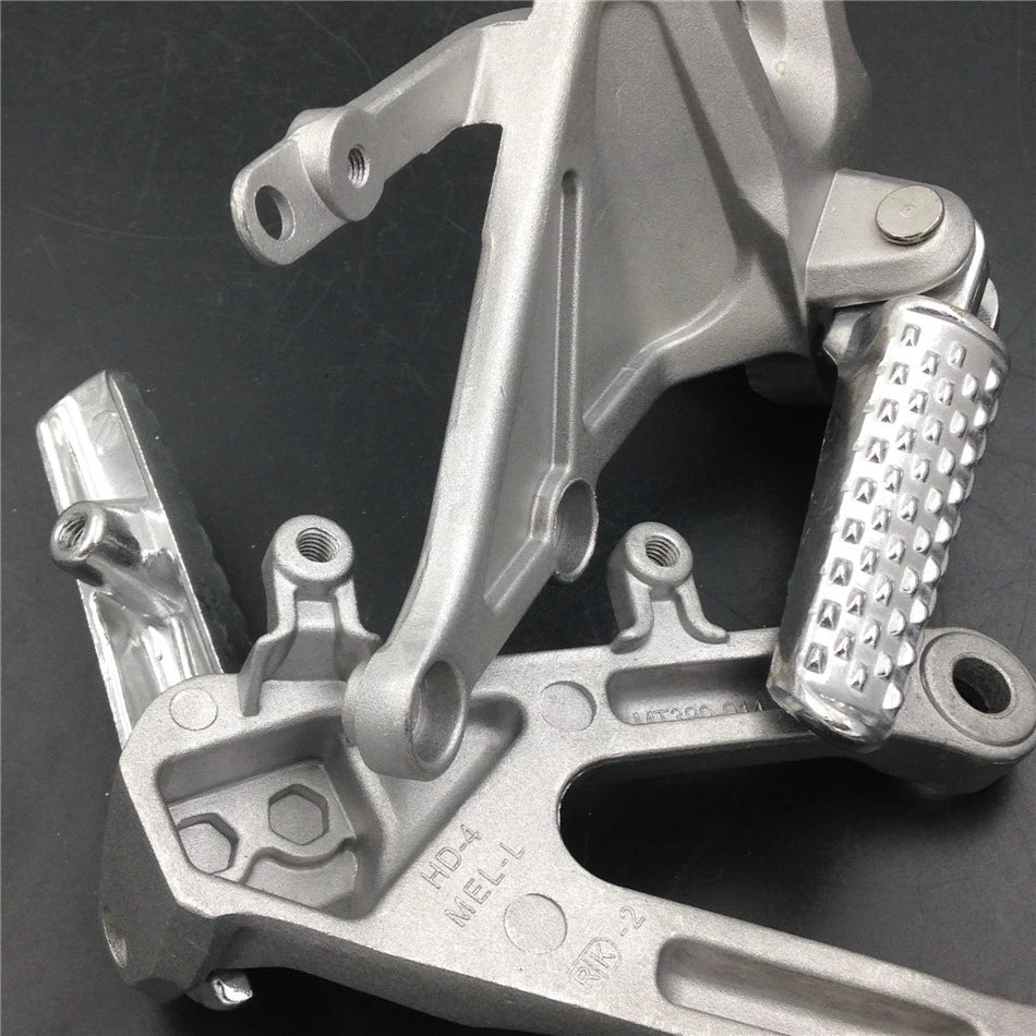 Foot Peg for Honda CBR1000RR (2004–2007) Silver Front Rider Bracket