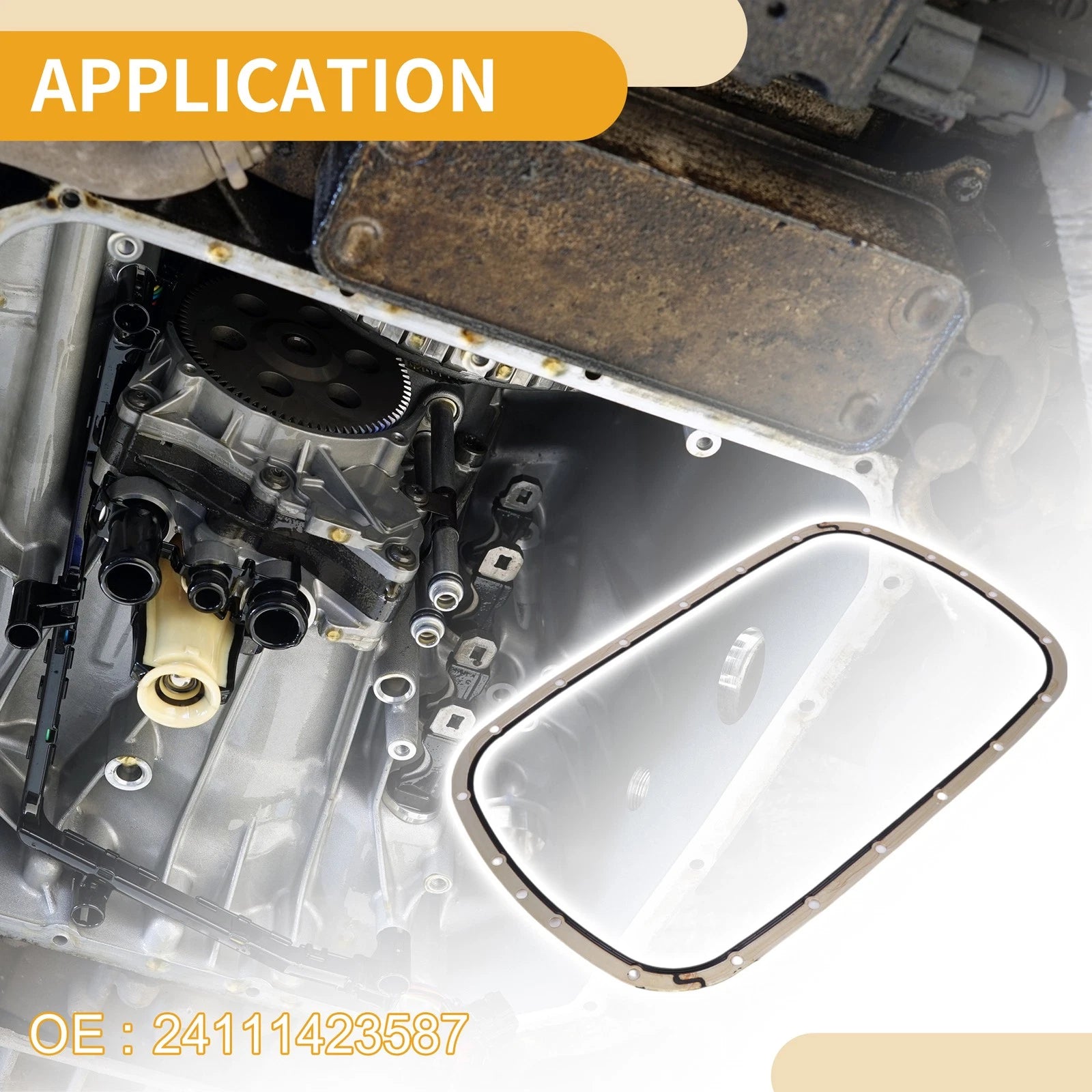 Engine Oil Pan Gasket Replacement for BMW X3 (2004–2008)
