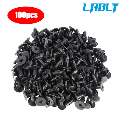 Set of 10 Fender Bumper Grille Push Type Retainer Clips for Nissan (1982–2017)