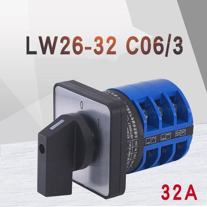 Panel Mount Rotary Cam Switch for Industrial Control Panels