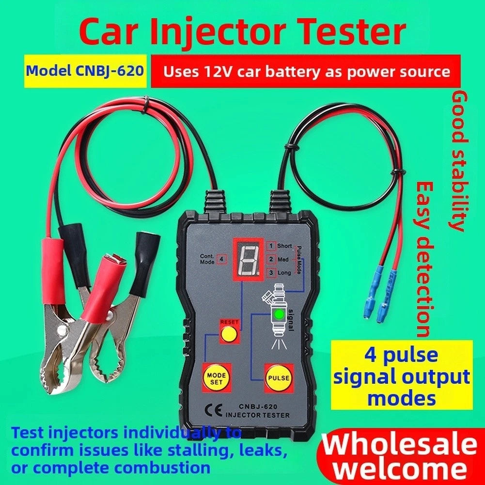 12V Fuel Injector Tester for On Vehicle Diagnostics