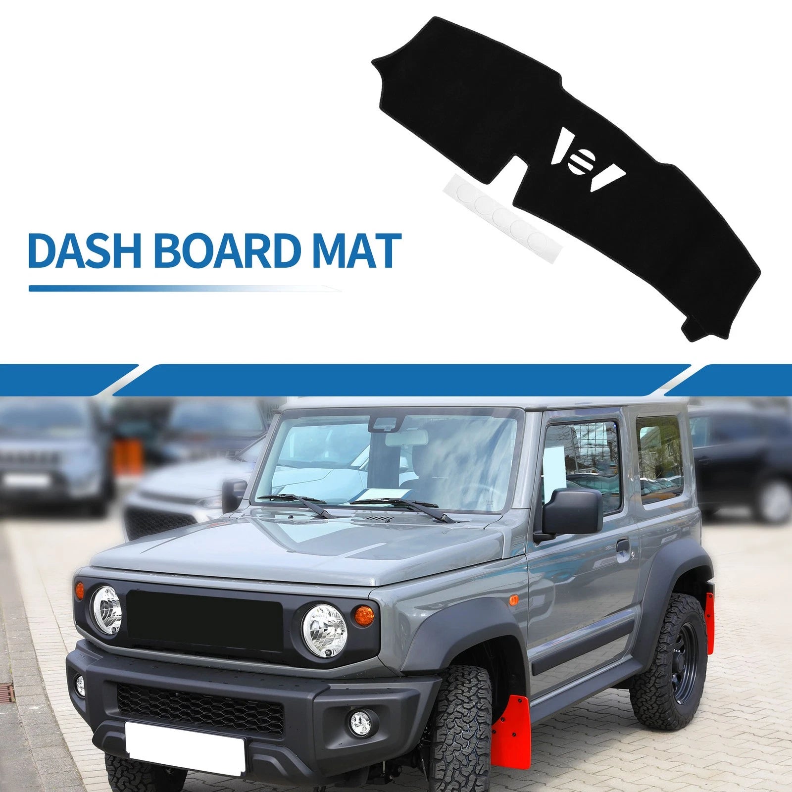Dashboard Dash Cover Mat Sun Protector for BMW X5 (2023–2024) Black