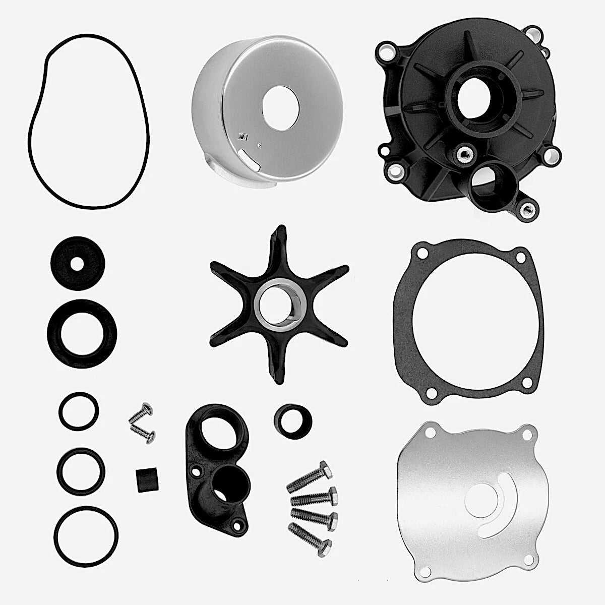 Water Pump Impeller Kit for Evinrude Johnson 85-115 HP V4 (1985–1995)