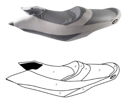 Seat Cover for Sea-Doo GTX Limited (2011–2015) Custom Colors
