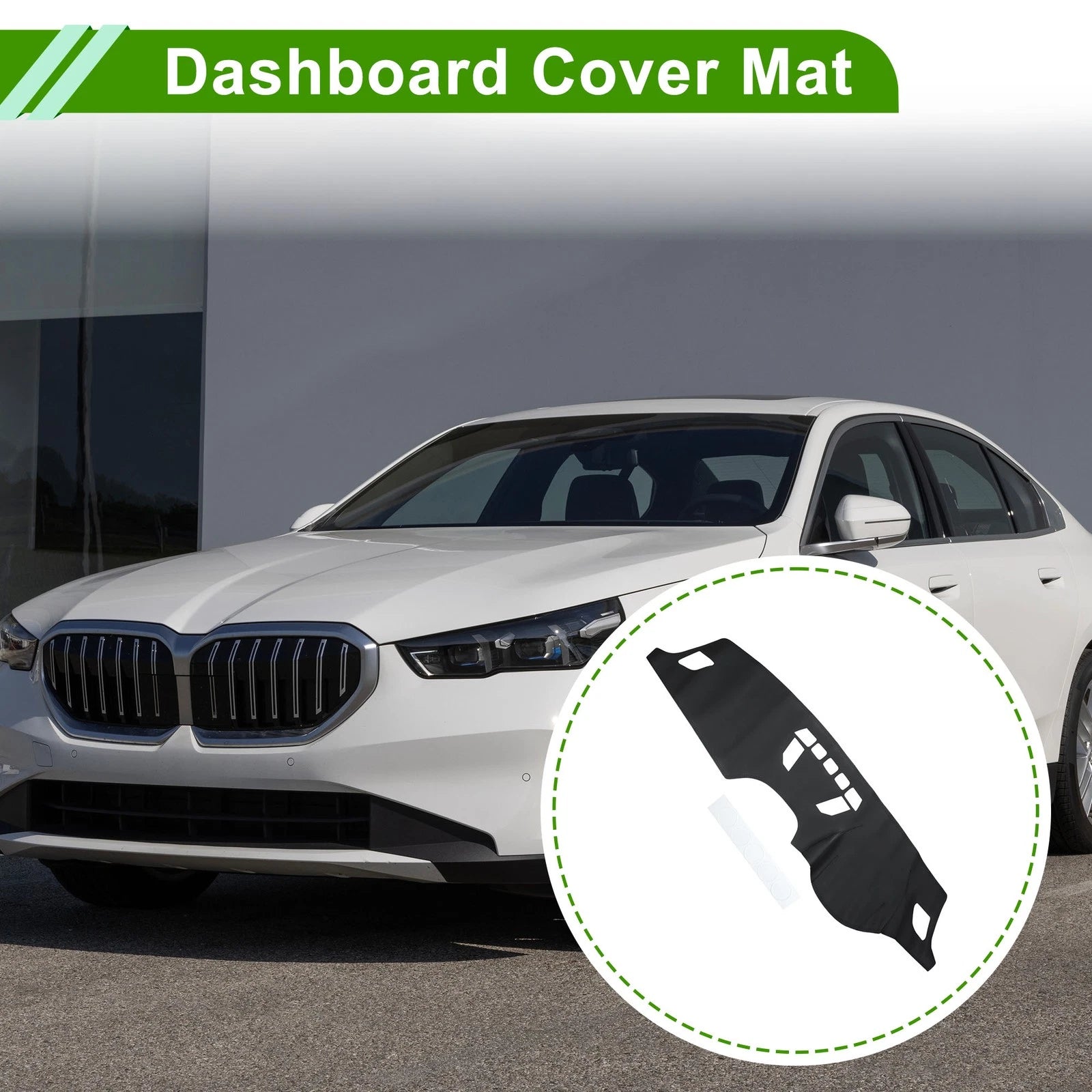Dashboard Cover Mat for BMW X1 2016–2019 Black Dash Protection