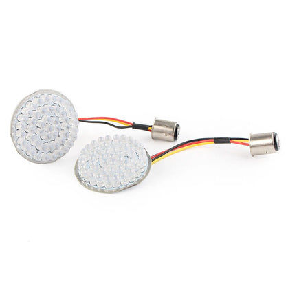 1157 Rear LED Turn Signal Light Inserts for Harley Touring (2014–2023)