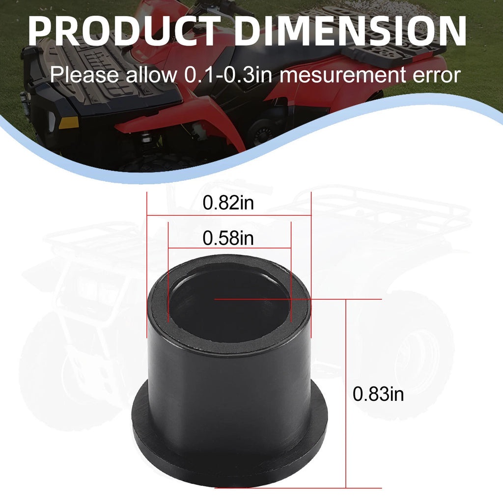 8x A-Arm Bushing Kit for Polaris Outlaw 50 90 110 Predator 50 Sportsman 90 110