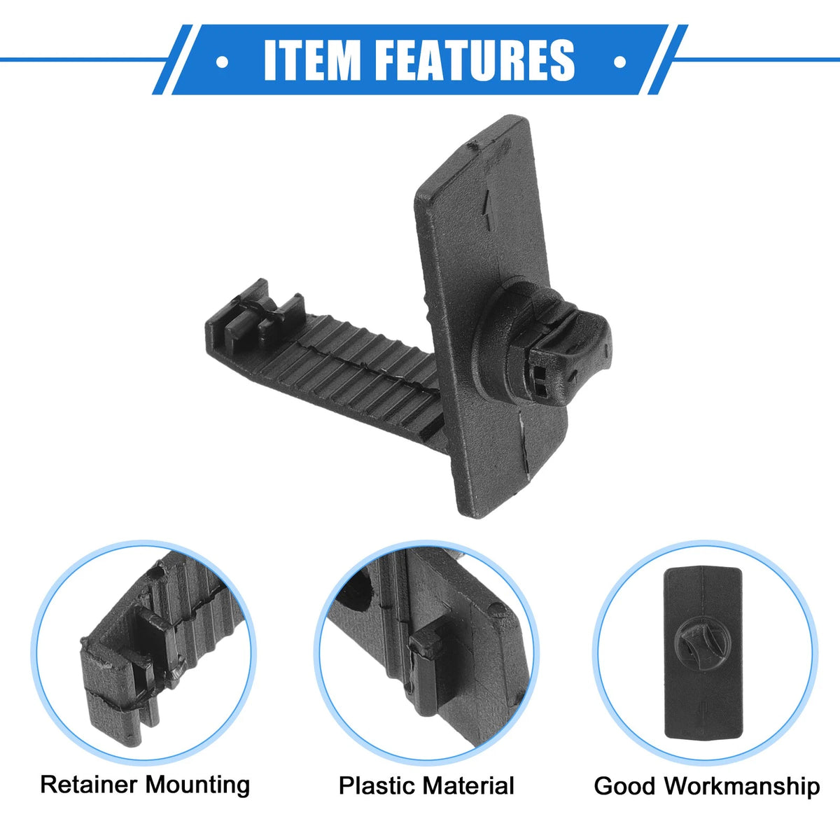 2 Pcs Floor Mat Fixing Clips for Honda Acura L Type
