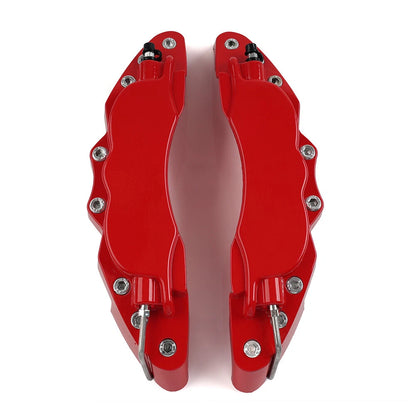 1 Pair Universal Large Size Metal Style Car Auto Disc Brake Caliper Covers Set