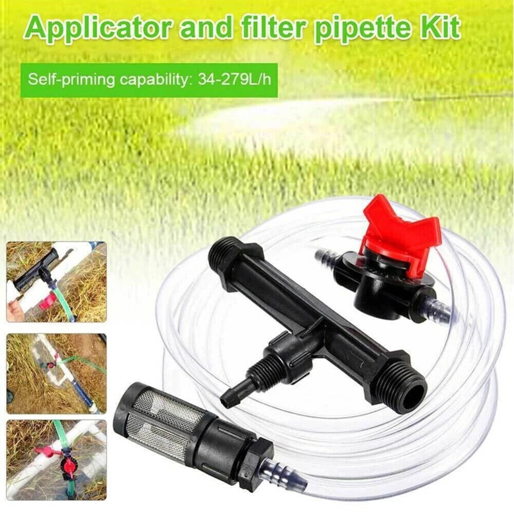 Irrigation Fertilizer Injection Kit for Gardens