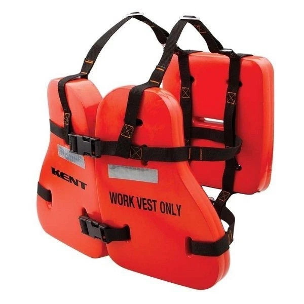 Kent Vinyl Dip Work Life Jacket 30" - 52" Orange (151200-200-004-13)