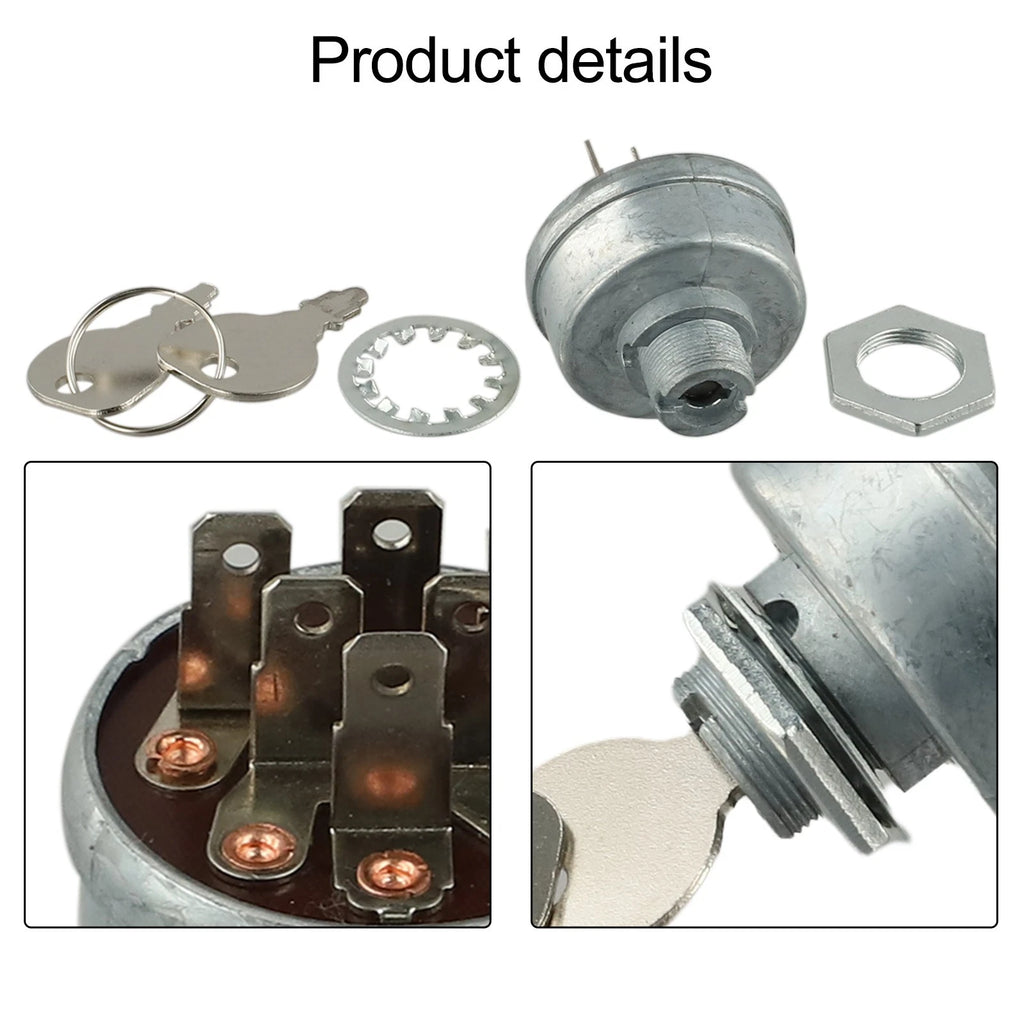 Ignition Starter Switch Set for Lawn Mower Applications