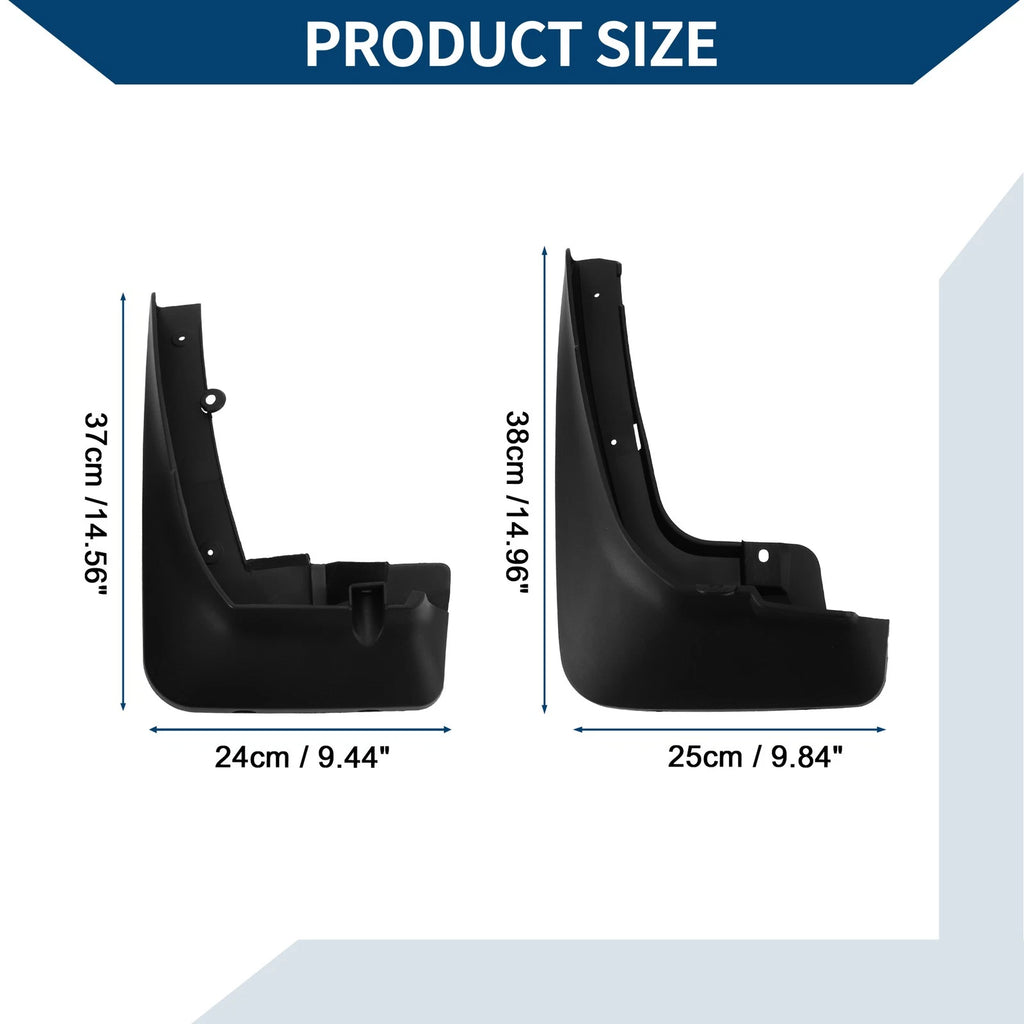 Mud Flaps Splash Guards 1 Set for BMW X5 (2019–2023)