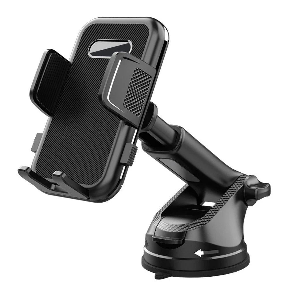 Adjustable Phone Mount for Car Dashboard with Strong Grip (Universal Fit)