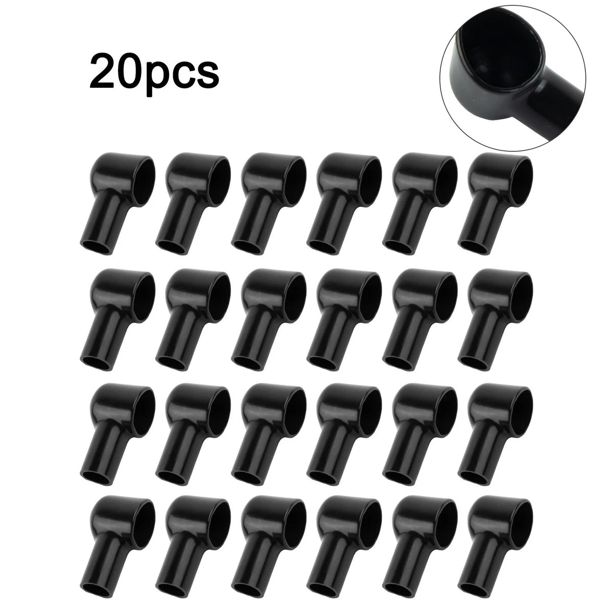 20X Protective Rubber Battery Insulation Caps for