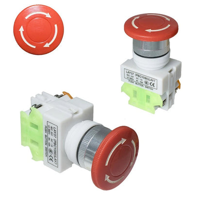 22mm Push Button Switch for Control Systems (50V to 440V)