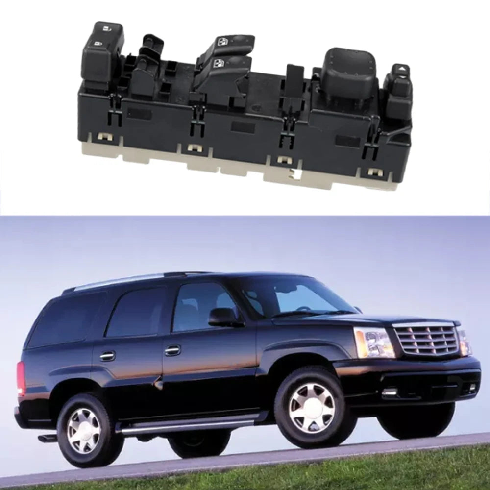 Front LH Master Window Control Switch for Chevy Silverado GMC Yukon (1999–2006) 15112970