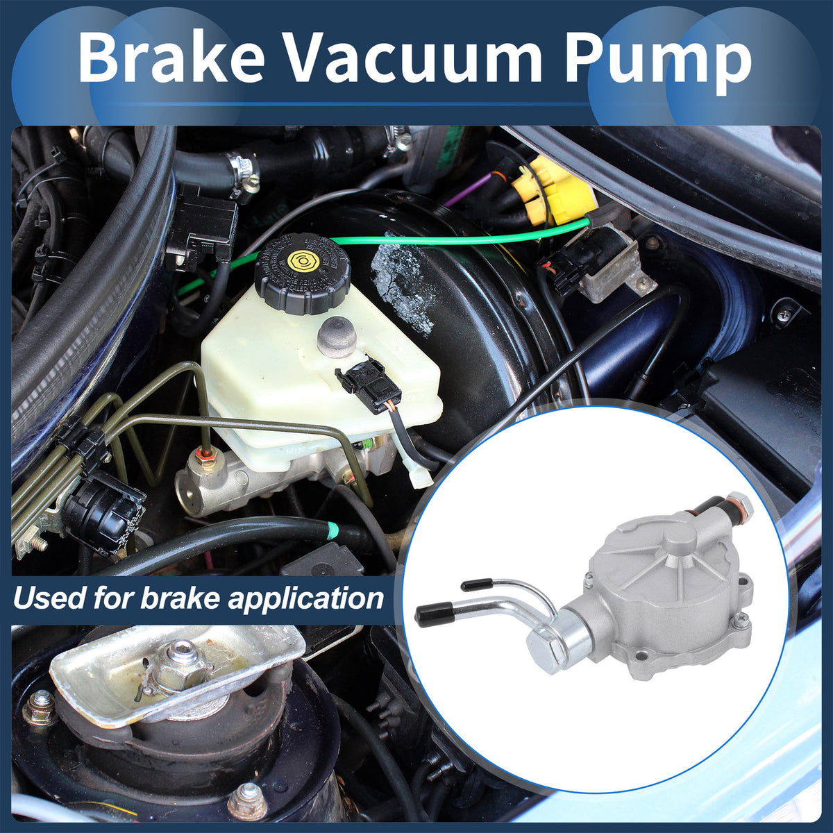 Brake Vacuum Pump Replacement for Mitsubishi Pajero (1991–2004)