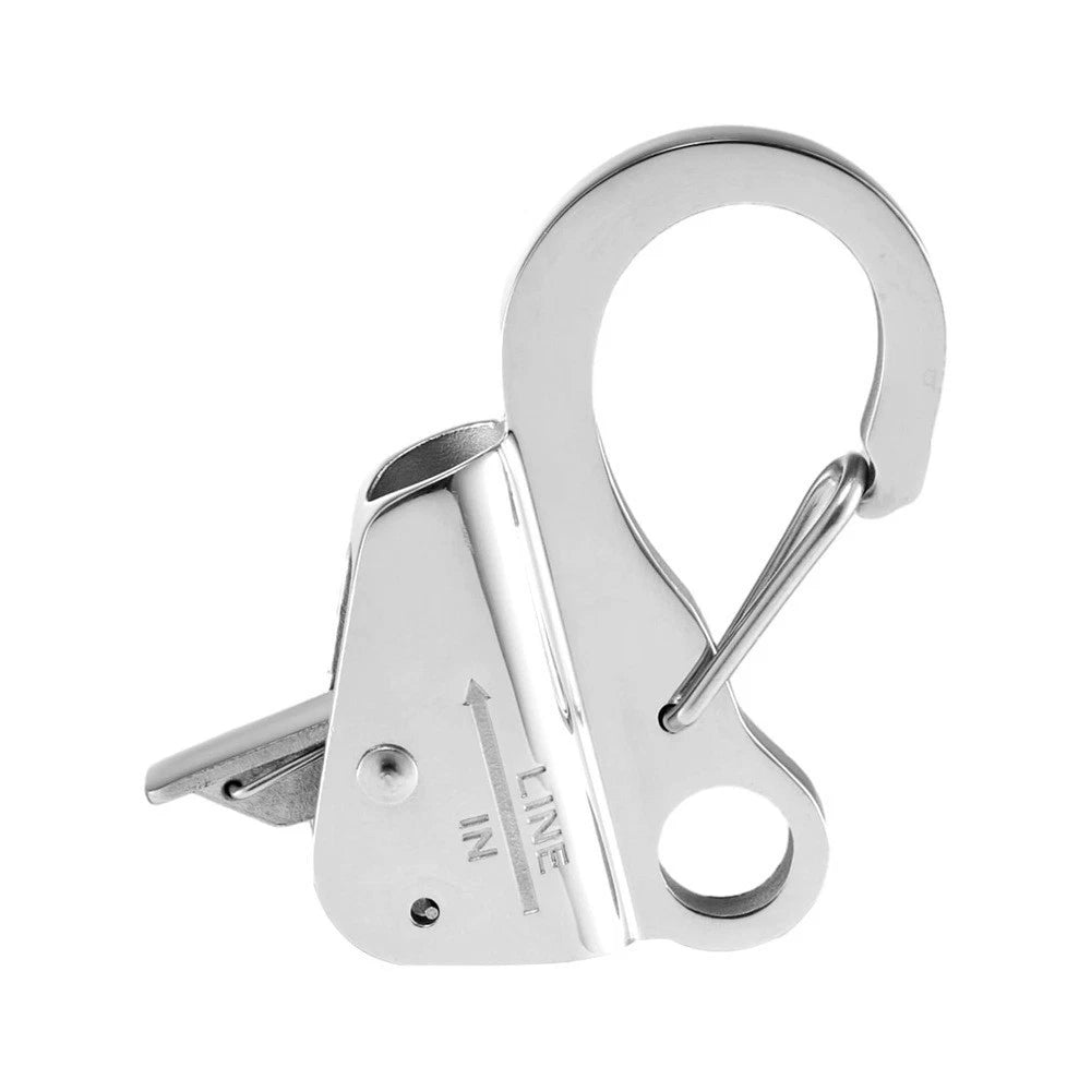 Adjustable Sliding Rope Hook Clips for Boat Fender Line Marine Hardware
