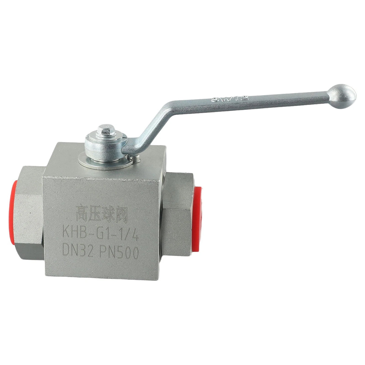 2X Heavy Duty 500 Bar MWP Hydraulic 2 Way Ball Valve 1/4" to 1"