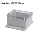 Junction Box with Clear Cover for Various Applications (IP65 Protection)