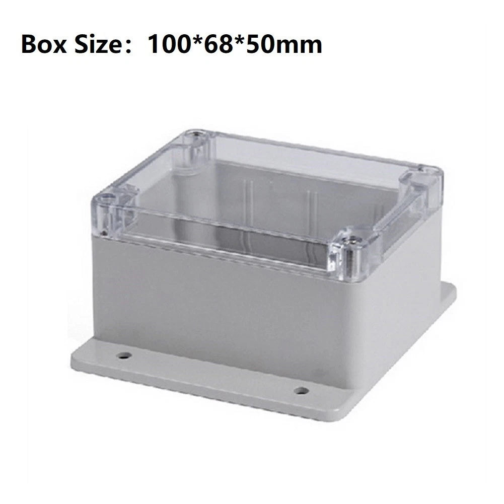 Junction Box with Clear Cover for Various Applications (IP65 Protection)