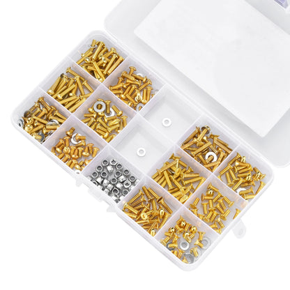 330PCS Hardware Screws Kit for Axial SCX10, Traxxas TRX-4, HSP 94111