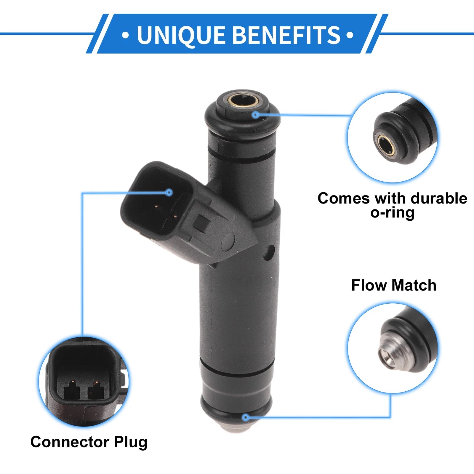 Fuel Injector No.XF2EC4B for Ford Ranger 3.0 (2002–2004)