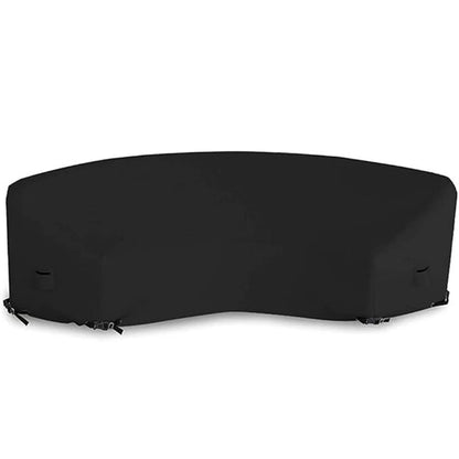 Heavy Duty Outdoor Patio Sofa Cover Waterproof Protector for Curved Sectional