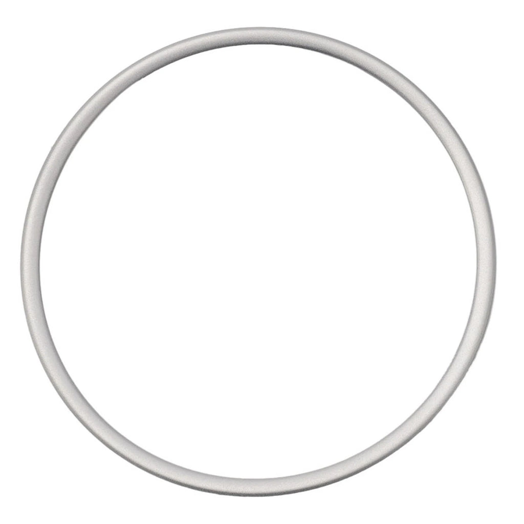 Silver Steering Wheel Trim Emblem for Wrangler Compass (2011–2023)