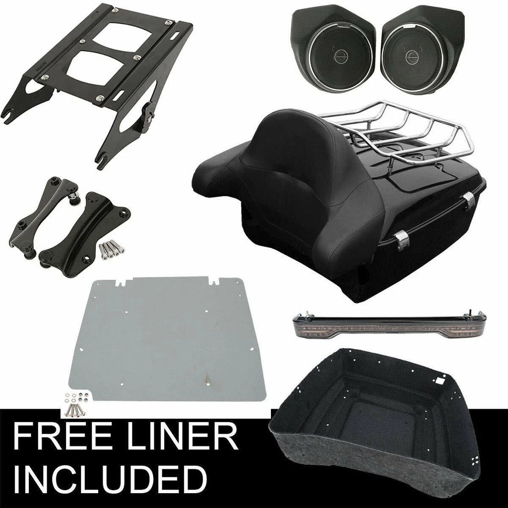 Backrest Speakers for Harley Touring Road Glide (2014–Present)