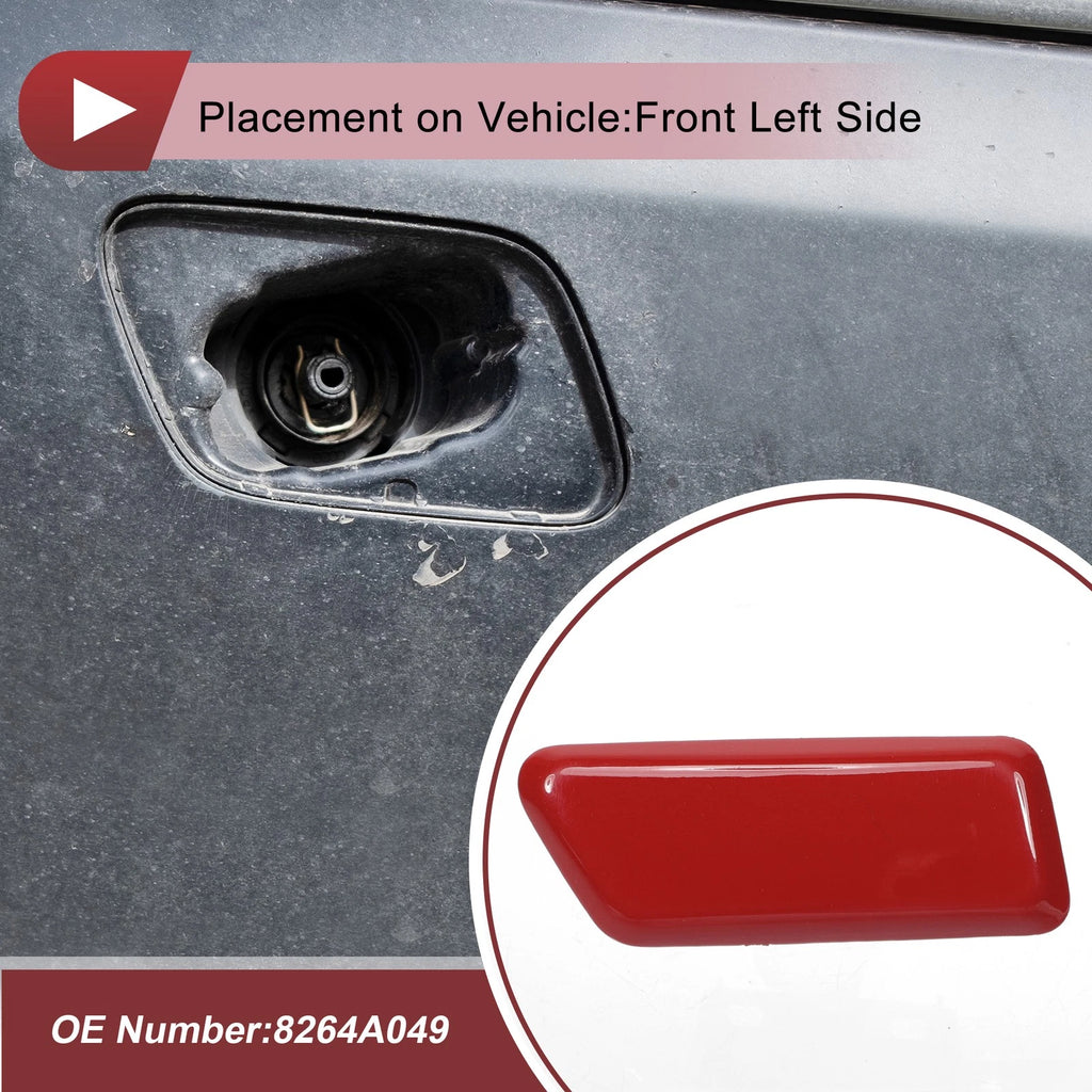 Front Left Washer Nozzle Cover Cap for Mitsubishi Outlander (2006–2018)