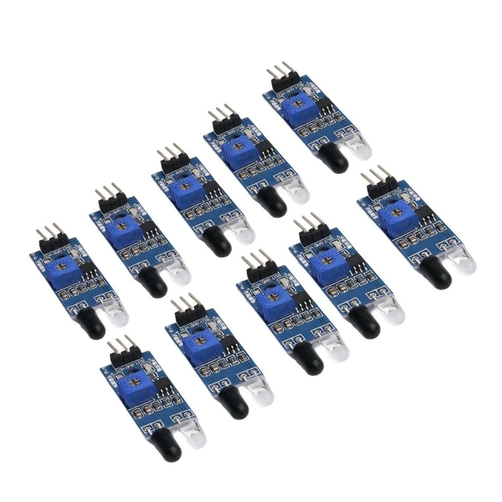 10PCS IR Infrared Reflective Photoelectric Sensor for Obstacle Avoidance