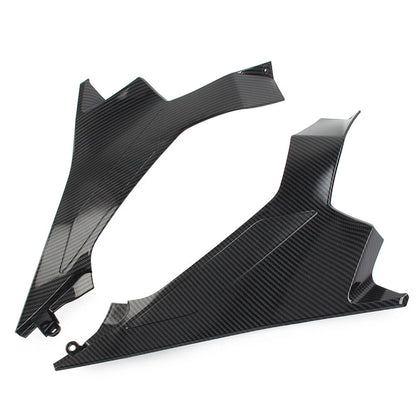 Gas Tank Side Cover Panel Fairing Carbon Fiber for Kawasaki Ninja 400 (2018–2020)