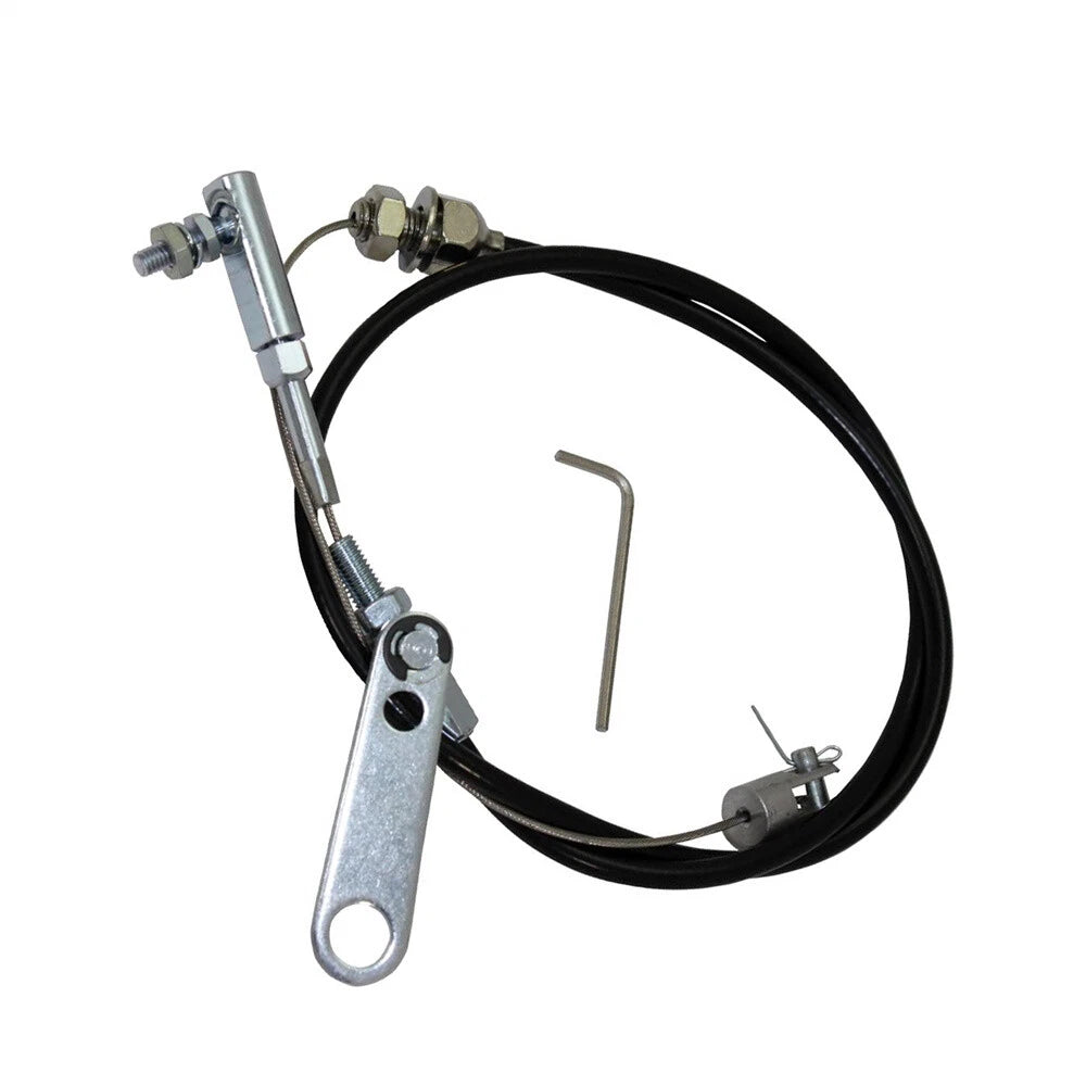24" Throttle Cable Kit with Mounting Bracket for Chevy V8 (Universal)