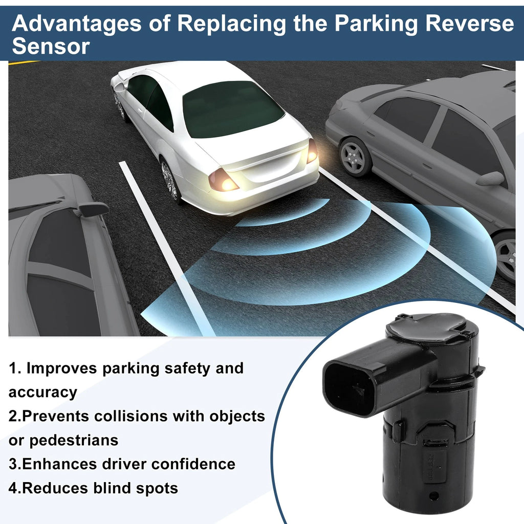 Reverse Backup Parking Sensor No.9653849080 for Peugeot 207 Saloon (2006–2014)