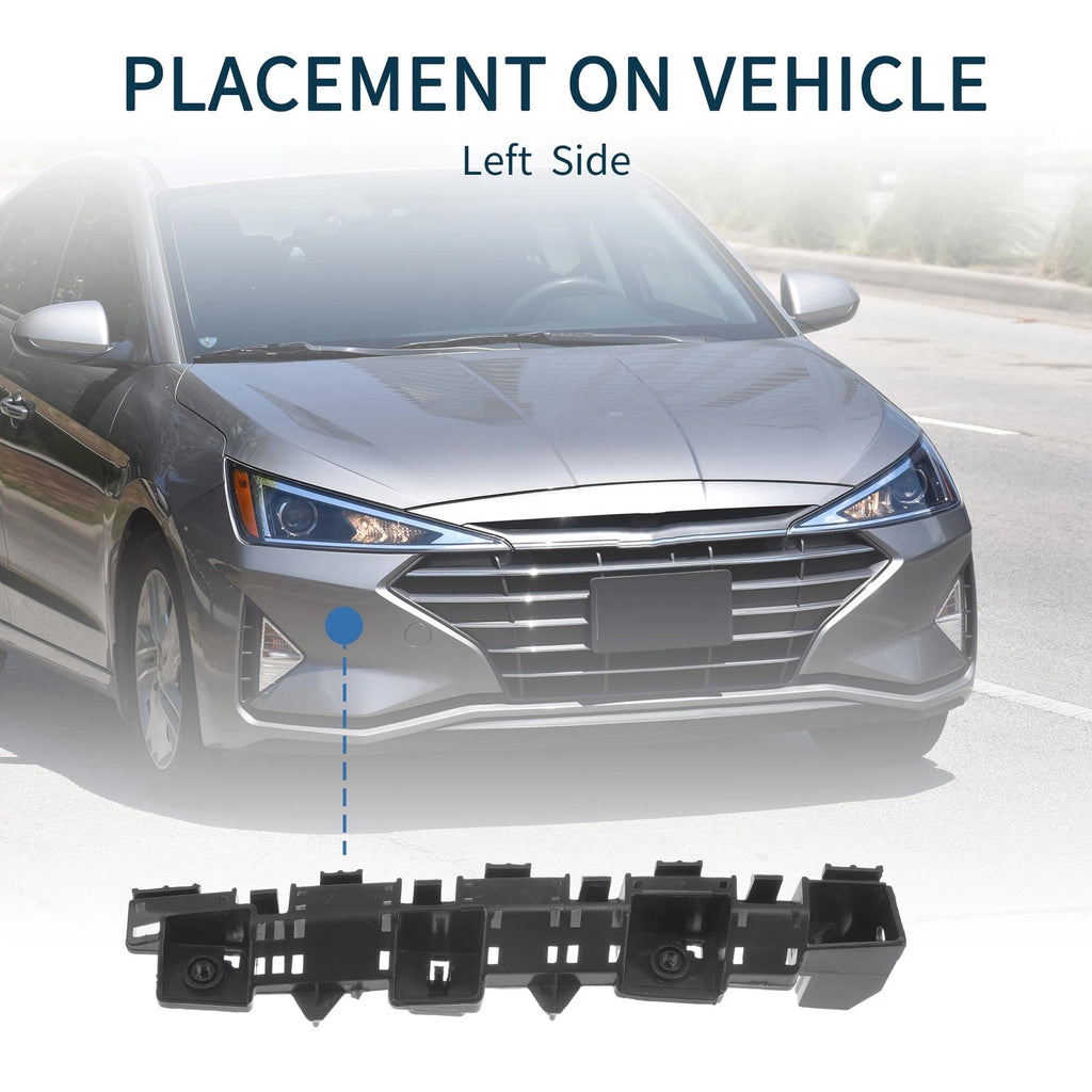 Left Front Bumper Retainer Bracket for Subaru Impreza (2012–2016)