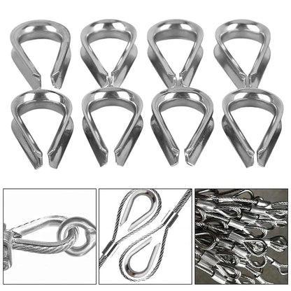 Heart Style Wire Rope Sleeve Connectors for Ship Rigging and Mooring