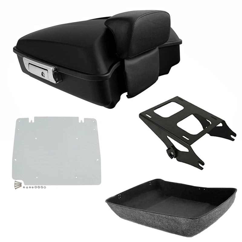 Chopped Trunk Backrest Mount Plate for Harley Street Glide (2014–2026)