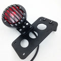 Black Side Mount License Plate Holder Bracket for