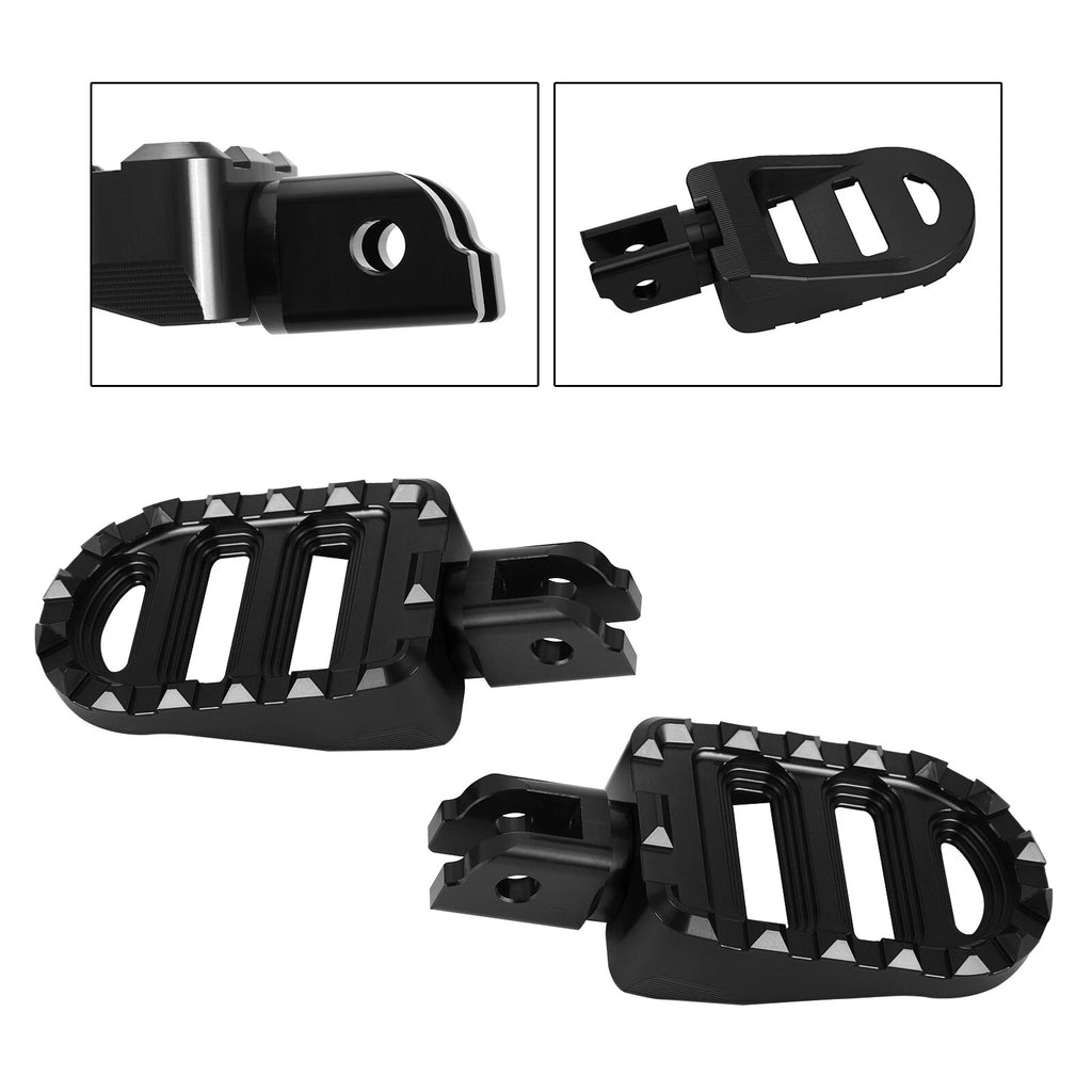 Front Footrests Foot Pegs for Harley Sportster S, Low Rider, Fat Bob, Softail Slim