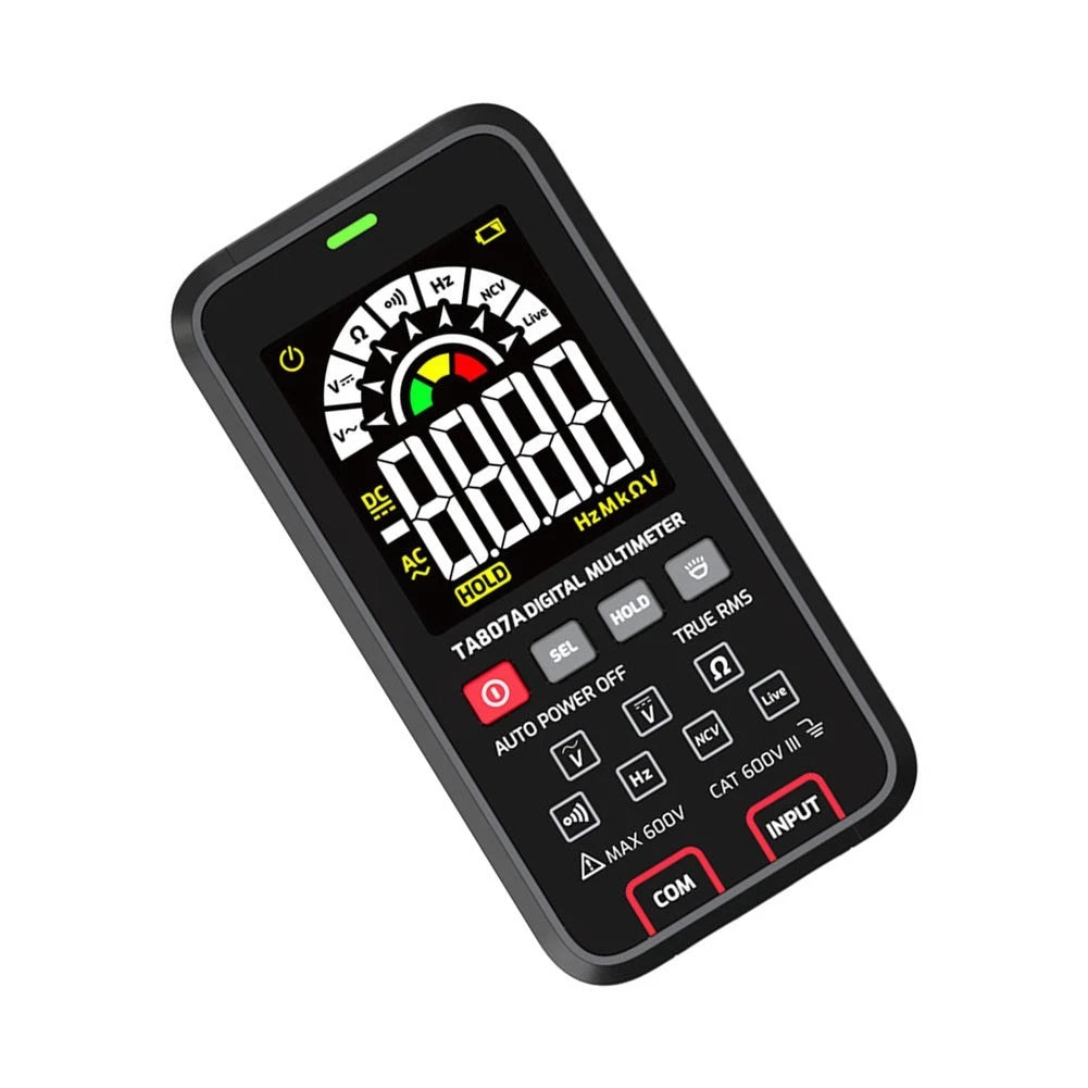 Digital Multimeter Auto-ranging True RMS ±1.0% with Backlit Display