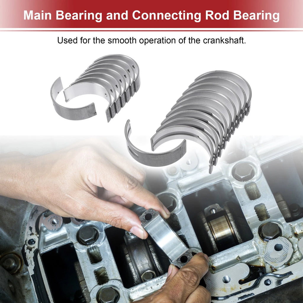 Main and Connecting Rod Bearing Kit for Toyota Corolla (2003–2008)