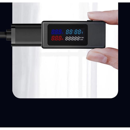 Color Screen USB Tester KWS V30 Voltmeter Ammeter Power Meter for Fast Charging
