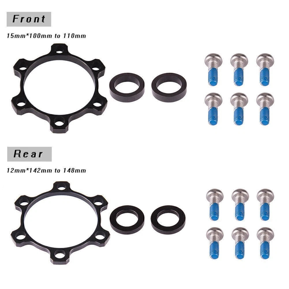 Front Hub Adapter Boost Fork Conversion Kit for ZTTO (15mm x 100mm to 110mm)