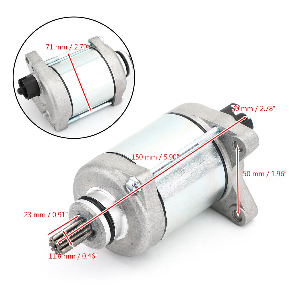 Starter for Honda TRX 250 TRX250TM TRX250TE FOURTRAX RECON (2008–2020) B2