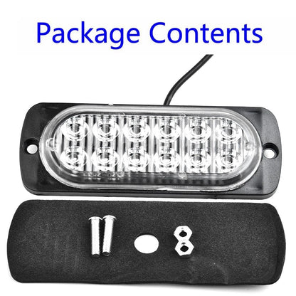 12 LED Light Indicator for Automotive Car (DC 12V-24V)